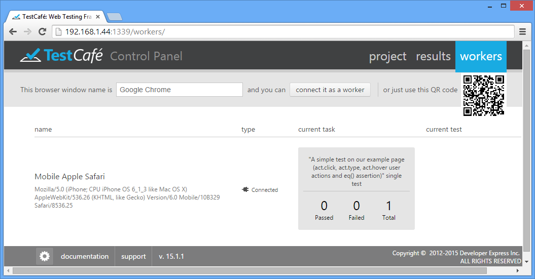 Worker Task Progress